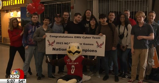 EWU Cyber Defenders win this year's Cyber Games