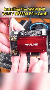 This Wi-Fi card Made My PC 10X FASTER! #shorts #wavlink #networking #wifi7 #pc | Wavlink | Facebook