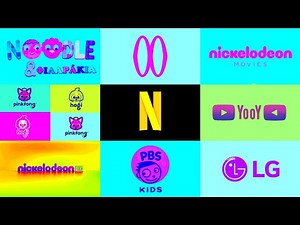 Best logo compilation : Noodles and Palls, Nickelodeon Movies, MacDonald, pingfong etc logo Effects