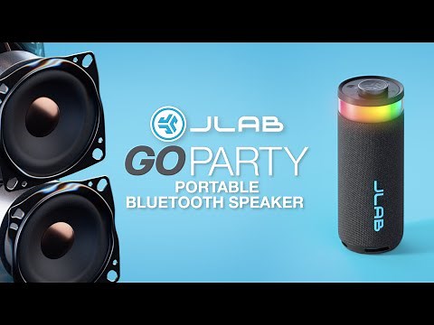 JLab Go Party Speaker: Portable, Waterproof, Powerful & Party Ready