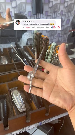 3.3K views · 62 reactions | Basic scissors tricks tutorial! #scissorstricks #videotutorial #haircuttutorial | Alquin Cajera | Facebook