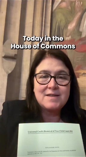 Today is the second reading of new legislation to remove the two-child limit on Universal Credit 👶 I’m pleased to be here today supporting this legislation and the positive impact it will bring by helping 5,000 children and their families in Luton South and South Bedfordshire. This policy will is set to lift 450,000 children out of poverty by the end of this Parliament, delivering on our mission to break down barriers to opportunity and set our young people up for better futures 🌟 | Rachel Hop