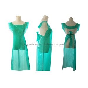 [Hot Item] Disposable Food Grade Apron, Polyethylene Apron, Disposable Polythene Apron, PE Apron