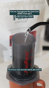 19K views | Get an Aeropress for just £10 (RRP £29.95) when you sign up today ☕️ PLUS 25% off your 3rd & 5th orders  | Pact Coffee | Facebook