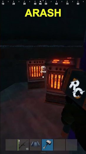 ARASH - SOLO Double Bunker + FloorStack - Rust Base