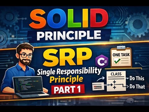 SOLID Principle (SRP) in C# | Single Responsibility Principle Explained PART 1