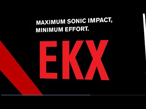 Electro-Voice EKX Loudspeaker Overview