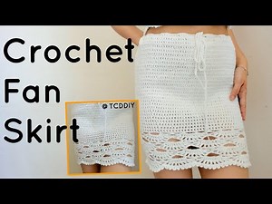 Crochet Fan Skirt | Tutorial DIY