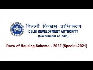 DDA Draw of Housing Scheme 2022 (Special - 2021)