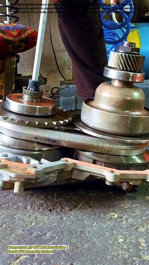 Compressed Air CVT Belt Installation | Smart CVT Assembly Method