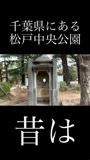#shorts [後日公開予定]千葉県の松戸中央公園。昔は #公園 #昔 #松戸市