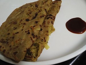Gobi Paratha - How to make GOBI KE PARATHE - Stuffed Cabbage Flatbread