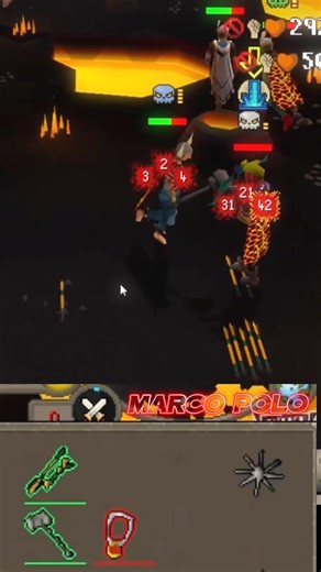 42 Max Hit on My Low Lvl Zerker |79 Str| Osrs Pking #osrs #osrspking #shorts #pvp #pking #gaming