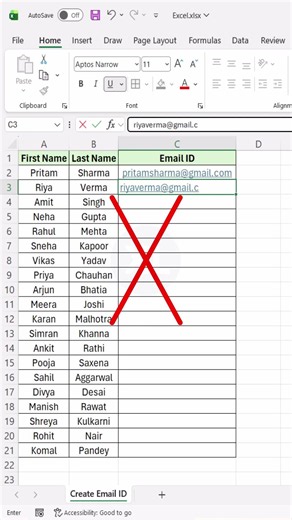 Beginners Still Type — Pros Auto‑Fill #excel #exceltips #exceltricks #microsoft #exceltutorial