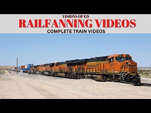 Railfanning Videos 2024 BNSF Stack Trains Part 1