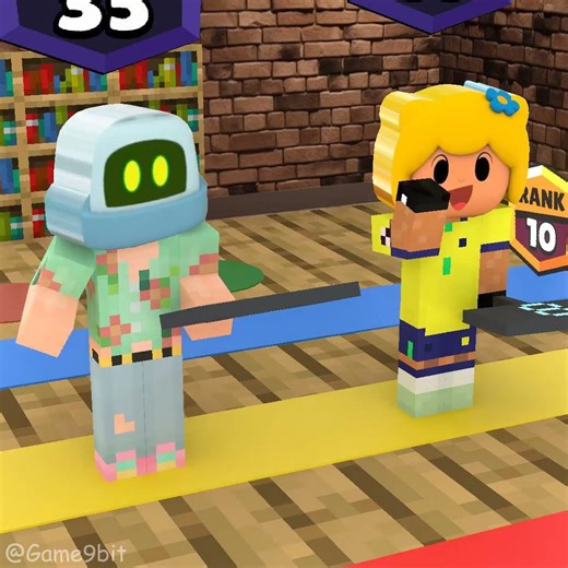 Sprunki Roberto and Sprunki Bea with a math test challenge 😁👍