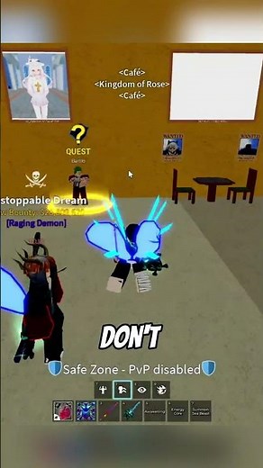 90% Blox Fruit Players are Hacker/Exploiter 😱 #roblox #bloxfruits #exploiter