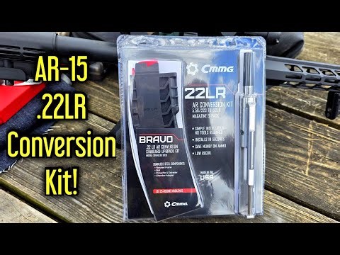 CMMG 22LR AR Conversion Kit Review & Shoot Bravo 3 Mags .223 5.56