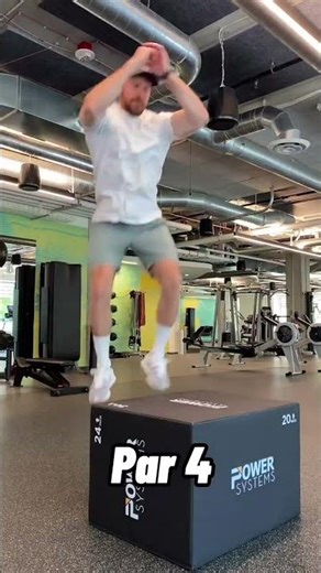 Bigger vertical jump = longer drives Box jumps are great for building lower body explosiveness
