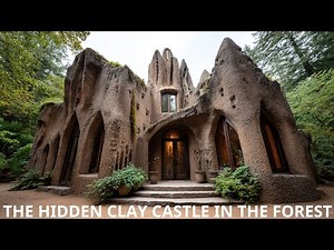 The Mysterious Clay Castle Hidden Deep in the Forest – Enchanting Natural Design
