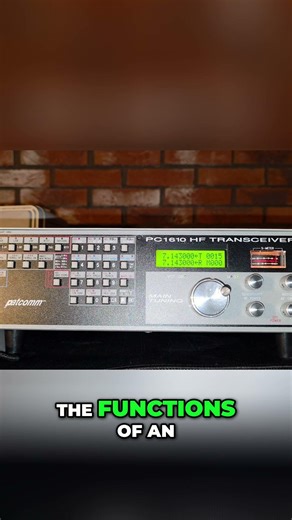 Revolutionary Comms Workstation: HF Radio, Computer, Data Controller #shorts