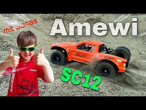 Amewi SC12 Short Course Truck 4WD ,Dessert Racer, Fahrspass mit Jonas (6Jahre)
