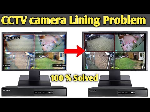 Lining Problem in cctv camera | Cctv Waves problem | Cctv DVR lining problem Solved