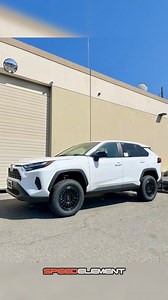 Finished up this ‘25 RAV4 LE ️ Rough Country 2.5” Lift Kit...