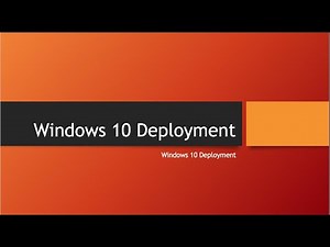 SCCM Task Sequences - Windows 10 Deployment
