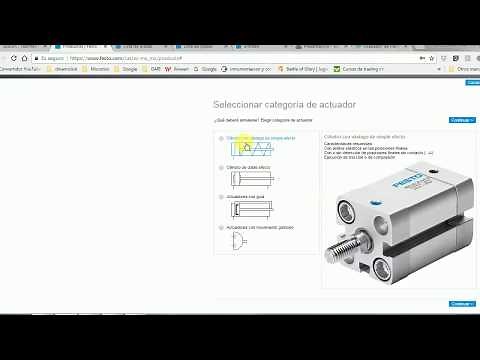 Como seleccionar un actuador neumatico
