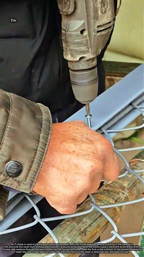 Techniques for installing wire mesh fences