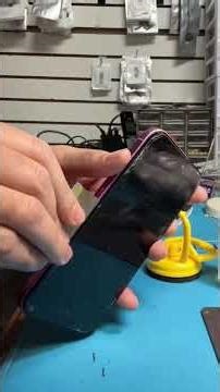 iPhone 16 screen replacement. #broken #repair #iphone #screen #tech #technology #techno #fix #viral