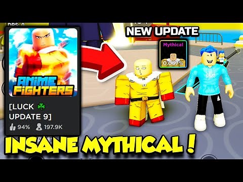 The NEW Anime Fighters Simulator Update Is INSANE And I Got The MYTHICAL BALD GUY!! (Roblox)