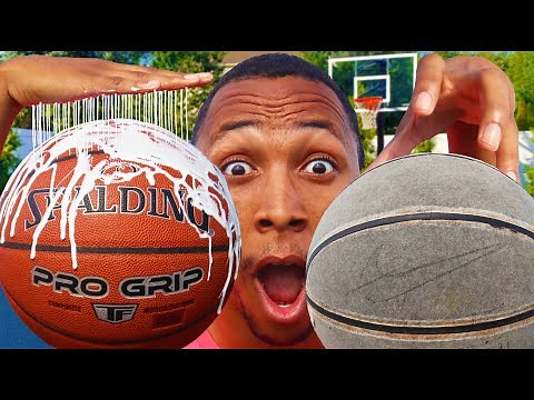 Basketball With Too Much Grip vs No Grip (WHICH IS WORSE)