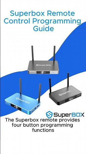 Superbox Remote Control Programming Guide #streaming #fyp #superbox #tv #smarttv