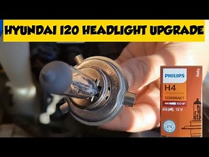 How To Replace a Headlight Bulb || i20 Headlight Upgrade ||