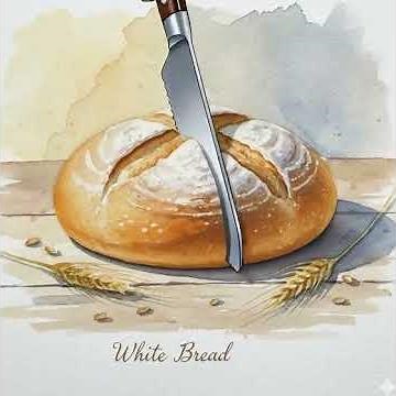 Homemade Soft White Bread Recipe 🍞🌾