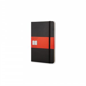 Moleskine Address Book, 90mm x 140mm Pocket Size, Black