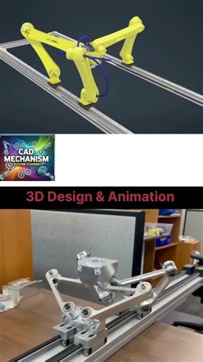 Satisfying 4-Bar Linkage Mechanism | 3D Design & Real-Life Engineering#MechanicalEngineering #auto