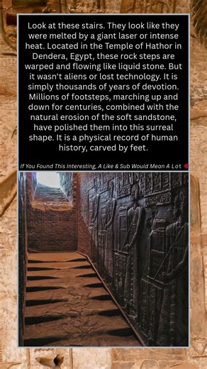 Did Intense Heat Melt These Ancient Stairs 🔥🏛️