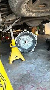 4L60e torque converter refill before install. When installing make sure to turn and push onto trans