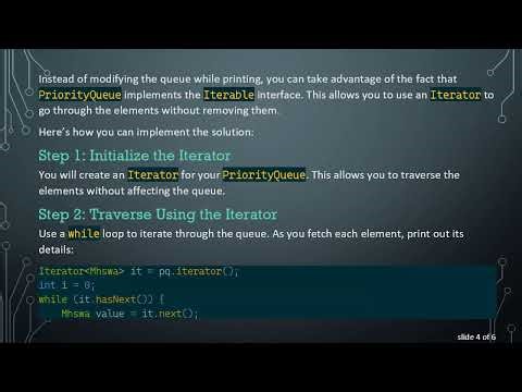 How to Print PriorityQueue with Custom Object in Java Without Removing Elements