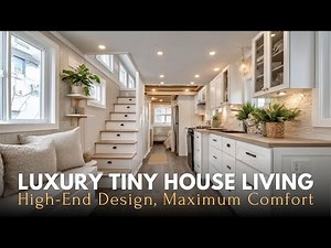 Modern Luxury Tiny House Living: Smart Design, High-End Finishes, Big Comfort