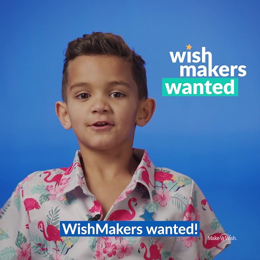 #WishMakersWanted! ✨ This #WorldWishMonth, Make-A-Wish is recruiting 1 MILLION WishMakers – including 𝗬𝗢𝗨 – to make life-changing wishes come true! As long as children face devastating critical illnesses, they’ll be counting on #WishMakers like you to create the hope and strength they need to fight. 💙 Become a #WishMaker today at the wishmaker.org. @#MakeAWish