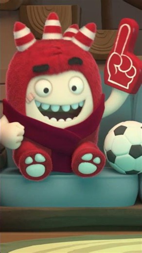 What a GOOOAAAL! 🦖⚽ #oddbods #morphle