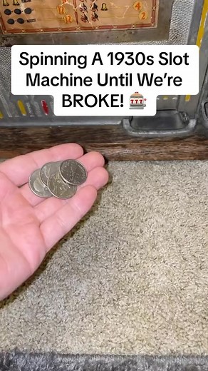 3.9K views · 238 reactions | Spinning An Antique Slot Machine Until We’re BROKE! AGAIN!  #reels #slotmachineguy #slotmachine | Andrew Labit | Facebook