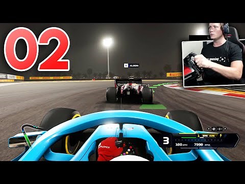 F1 2020 My Team Career - Part 2 - Night Racing in Bahrain