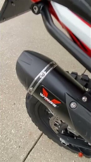 KTM 890 Adventure R Wings Exhaust Carbon/w Arrow decat 🔥#ktm #ktm890adventure #exhaust #engine