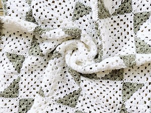 Modern Farmhouse Granny Afghan – Free Crochet Pattern