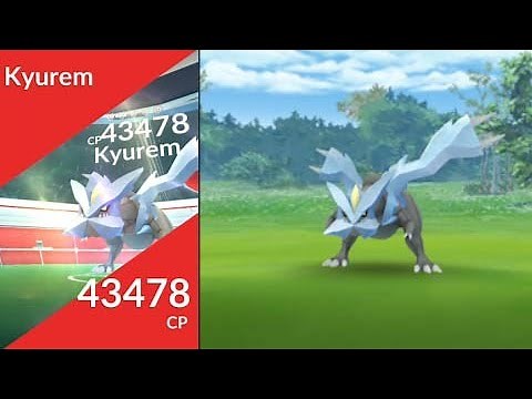 1st time Kyurem Legendary Raid! The last of Tao Trio in Pokemon Go!